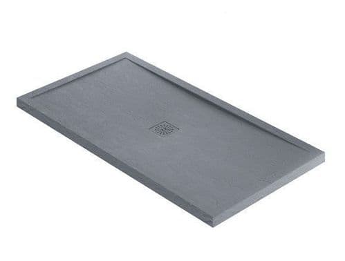 Frontline Designer Slate Grey Effect Shower Trays with FREE Waste